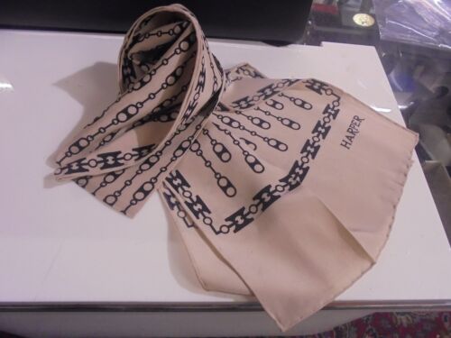 SCIARPINA UOMO HARPER foulard 100% seta pura pure silk - Foto 1 di 2