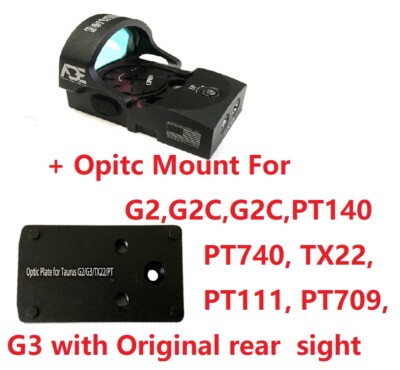 ADE RD3-013 Red Dot +Optic Mount Plate For Taurus PT709,PT740,G3 w/New Sight