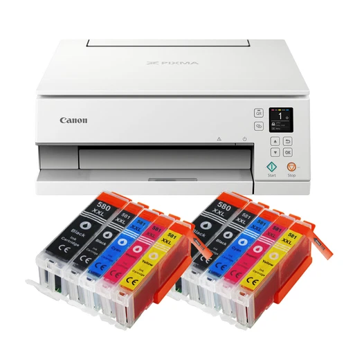 Canon Pixma TS6351a DRUCKER SCANNER KOPIERER WLAN Duplex-Druck +10 XXL TINTE NEU