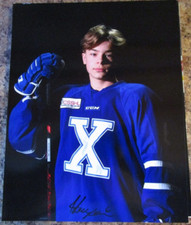 Hayden Harsanyi SIGNED 8X10 MATTE PHOTO MEDICINE HAT TIGERS 2026 NHL DRAFT (A)