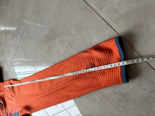 ORTOVOX MERINO INSIDE FLEECE ORANGE HOODED JACKET WOOL FULL ZIP MENS SIZE XL TOP - Picture 17 of 17