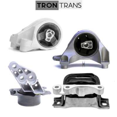 10-17 for Chevy Equinox / for GMC Terrain 3.0L 3.6L Engine & Trans Mount 4PCS.