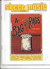 SHEEET MUSIC MAGAZINE------JANUARY 1986