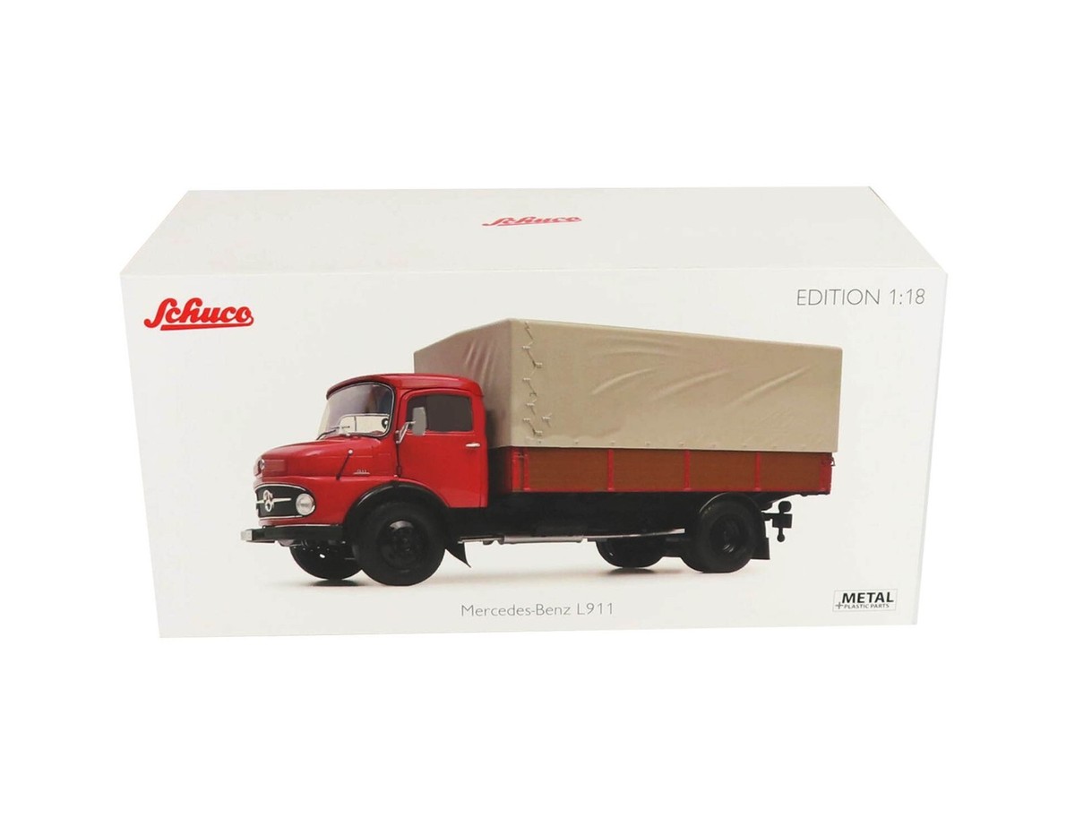 ミニカー EBBRO MERCEDES-BENZ L911 BOX TRUCK Ebbro Mercedes