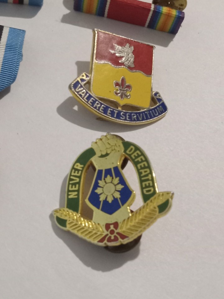 US Military Medals And Pins USA history 1940s Award Ribbon