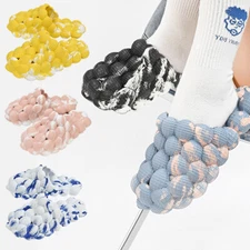 Men Women Massage Bubble Slides Slippers Funny Lychee Non-slip Spa Slippers