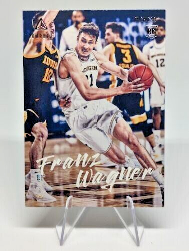 Franz Wagner 2021 Panini Chronicles Draft Picks Luminance RC #84 Michigan