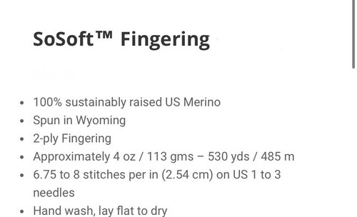 Backyard Fibers 2 Ply SoSoft Fingering Yarn 100% Merino Wool Suns Up 4 Oz 530 Yd - Picture 10 of 10