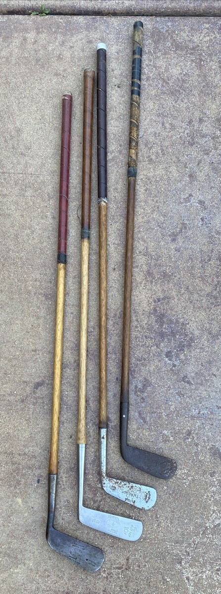 Putter Vintage En Bois Tom Stewart 32 B6 SW - Ancien, Droitier, Hickory