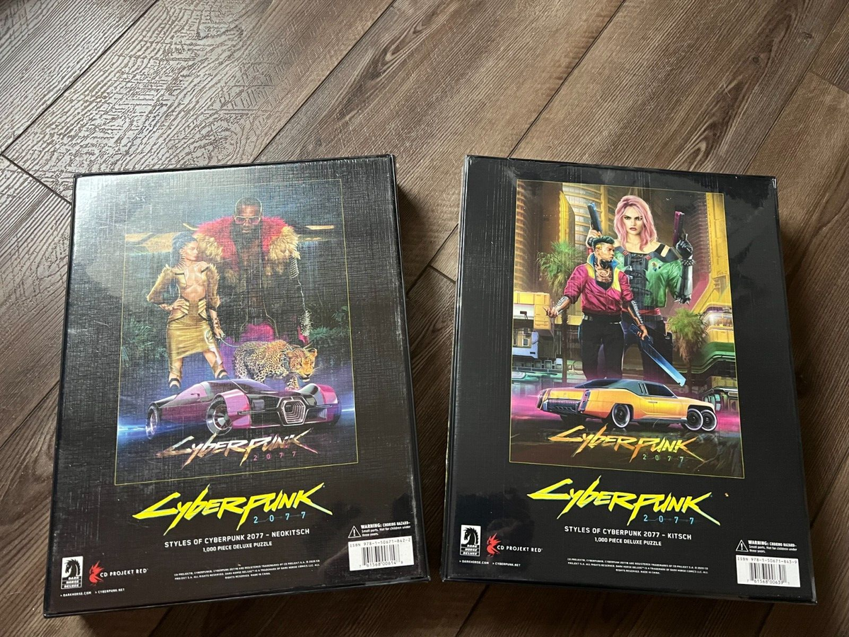 Cyberpunk 2077 1000 Piece Jigsaw Puzzle Styles of Cyberpunk Set of
