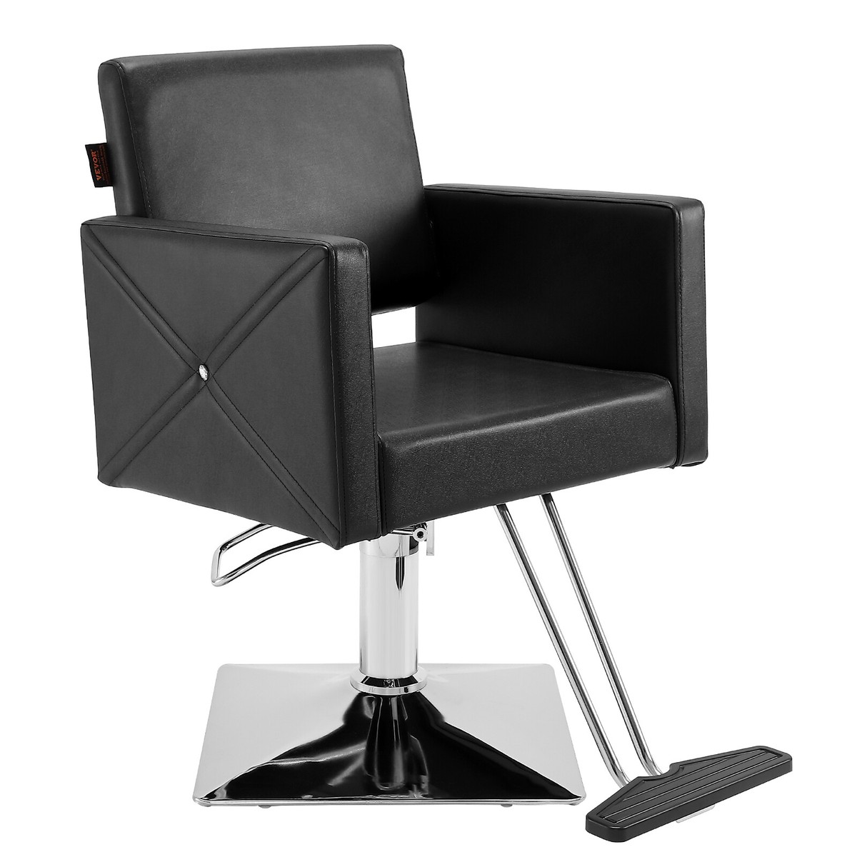 VEVOR Salon Chair Barber Chair for Hair Stylist with Hydraulic