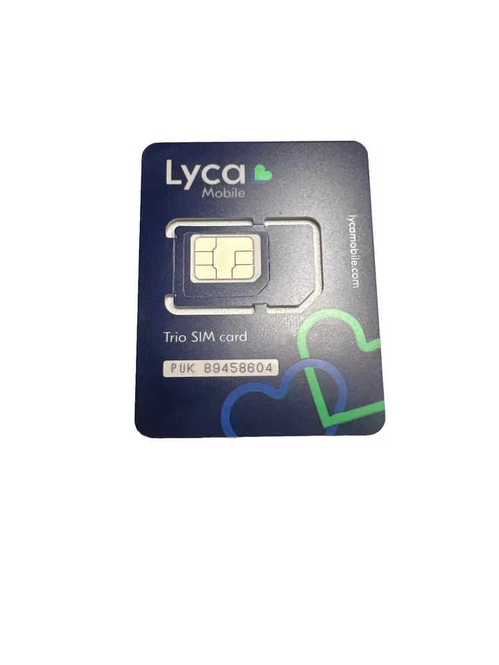 Cartão SIM pré-carregado Lyca Mobile US$ 59 dois meses - Imagem 3 de 3