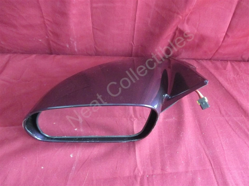 Espejo retrovisor lateral izquierdo eléctrico Eagle Talon 1995-99 púrpura nuevo OEM Mitsubishi Eclipse, Eagle Talon Foto 2 de 4