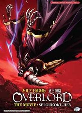 DVD Overlord Movie 3: The Sacred Kingdom The Movie English Dub  Anime 