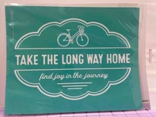 CHALK COUTURE B Sized Silk Screen Stencil TAKE THE LONG WAY HOME B2216355