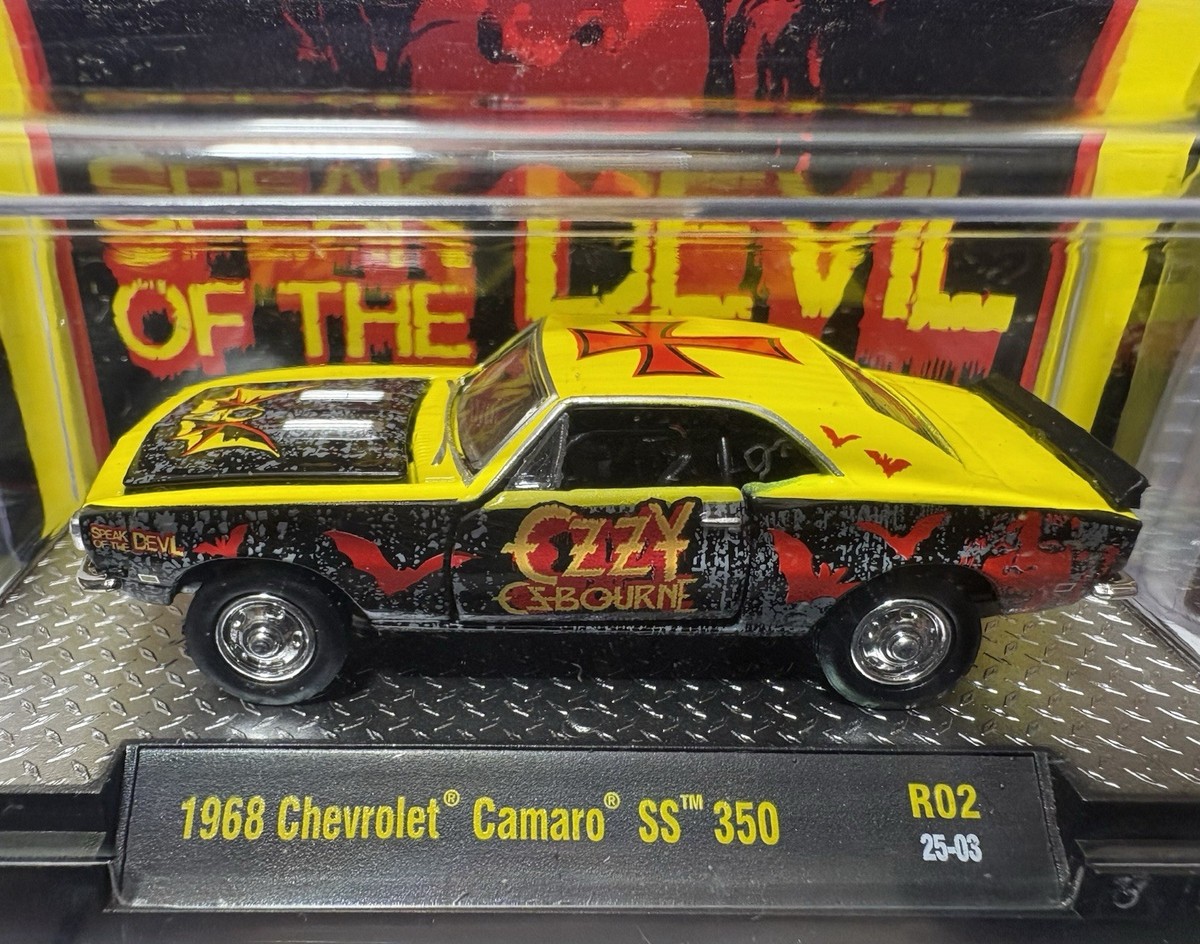 M2 Machines Rock Legends OZZY OSBOURNE GRAND NATIONAL 1968 CAMARO