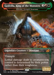 Godzilla, King of the Monsters - Zilortha, Strength Incarnate (Foil) Buy-A-Box Promo #275
