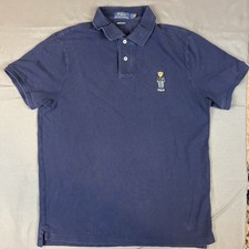 Polo Ralph Lauren Teddy Bear Custom Slim Fit Polo Large