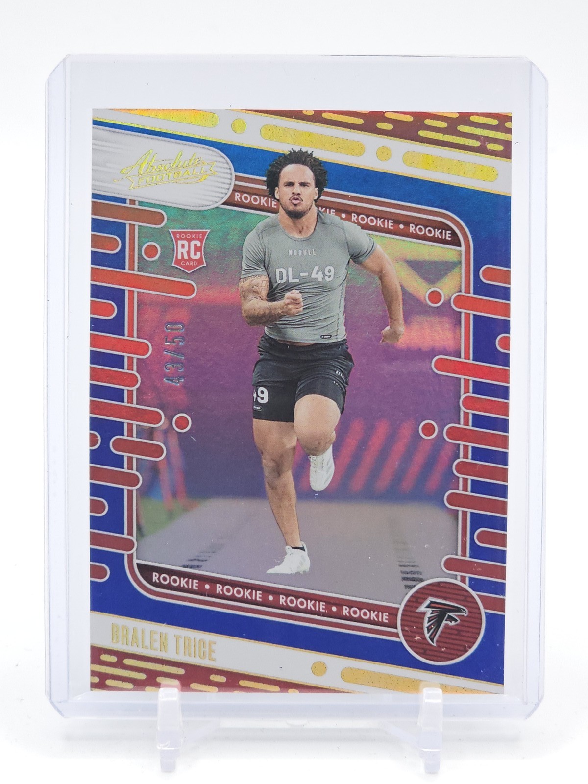 Bralen Trice Panini Absolute #163 Blue Spectrum
