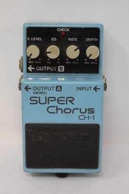 Boss CH-1 Super Chorus Guitar Effects Pedal Unit Only