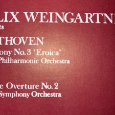 Felix Weingartner Conducts Ludwig van Beethoven / Wiener Philharmoniker / London