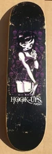 2004 HOOK-UPS "DOOMED POISON" SKATEBOARD DECK RARE