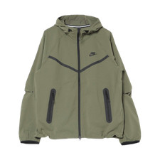 Nike Tech Windrunner Woven Full Zip Jacket Medium Olive Black - Asia HM7152-223