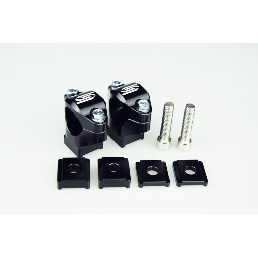 Handlebar risers scar Ø28.6mm adjustable height 30-45mm (for seatpost