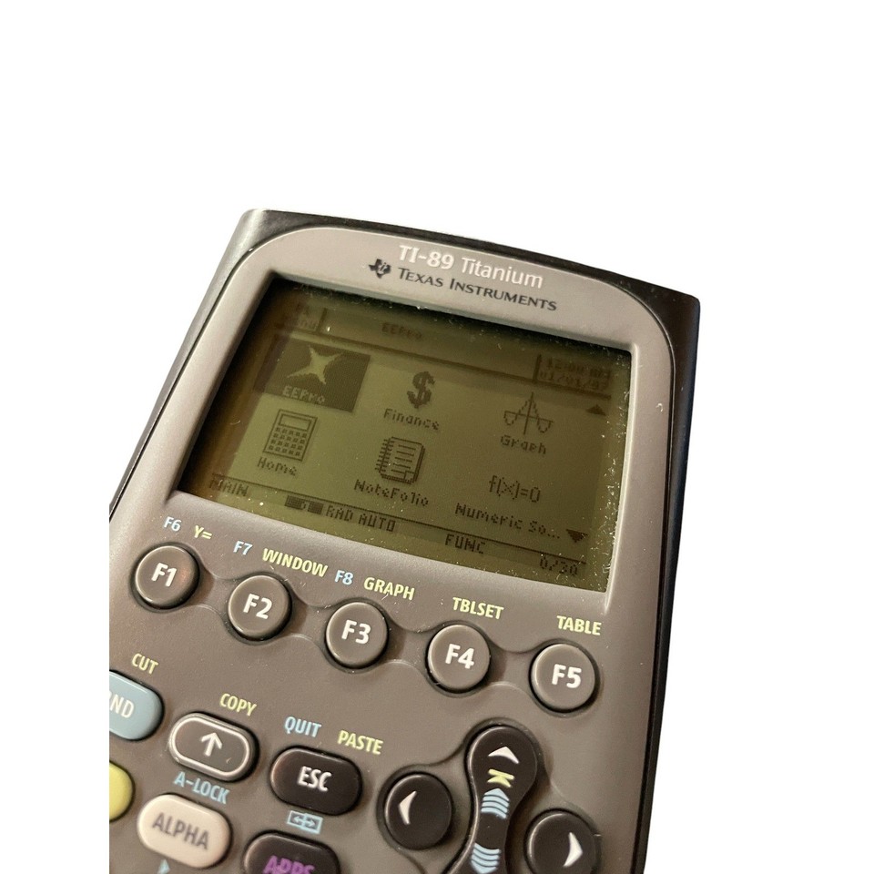 TEXAS INSTRUMENTS Calculatrice Graphique TI 89 TITANIUM - Beaux-Arts et Loisirs créatifs