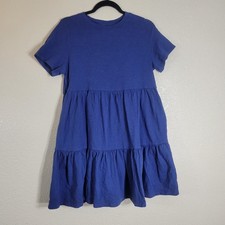 Old Navy Women's Blue Ruffle Dress Size Small