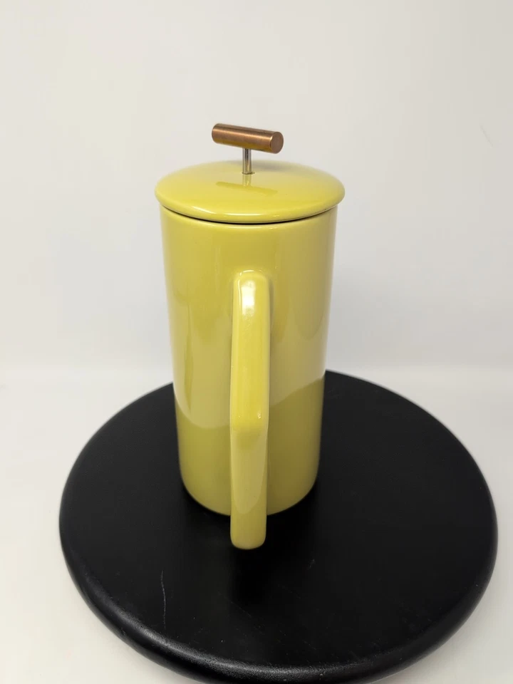 Prensa francesa de cerâmica Yield verde 850 ml - Imagem 4 de 4