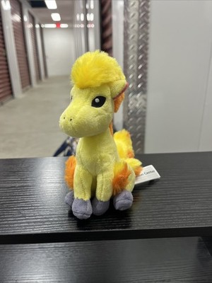 Pokemon Center Fit Plush Doll - 077 Ponyta 6in Fire Pony Horse Kanto Go Fest