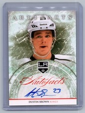2012-13 Artifacts - Dustin Brown #A-DU Autofacts