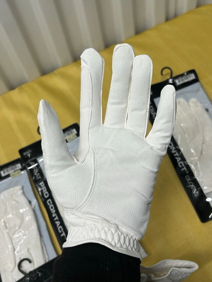 Guantes de equitación ariat pro contact blancos Foto 3 de 4
