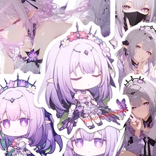 128 Pcs Anime Honkai: Star Rail Cute Castorice Waterproof Stickers Decor Gift