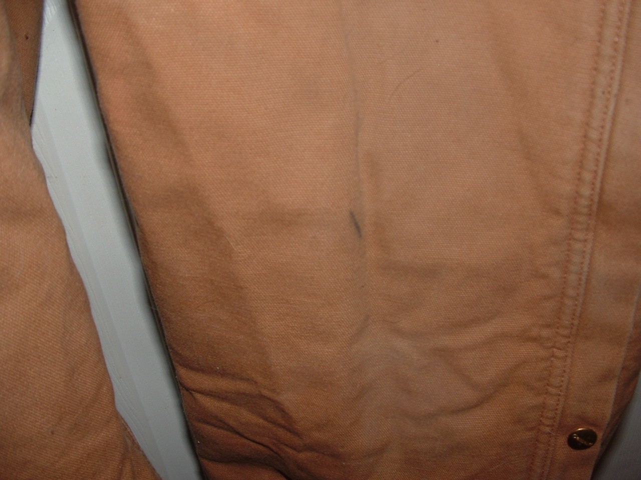 Vintage Carhartt X01 BRN Quilt Insulated Duck Coveralls Men's 42 Regular USA thumbnail 8