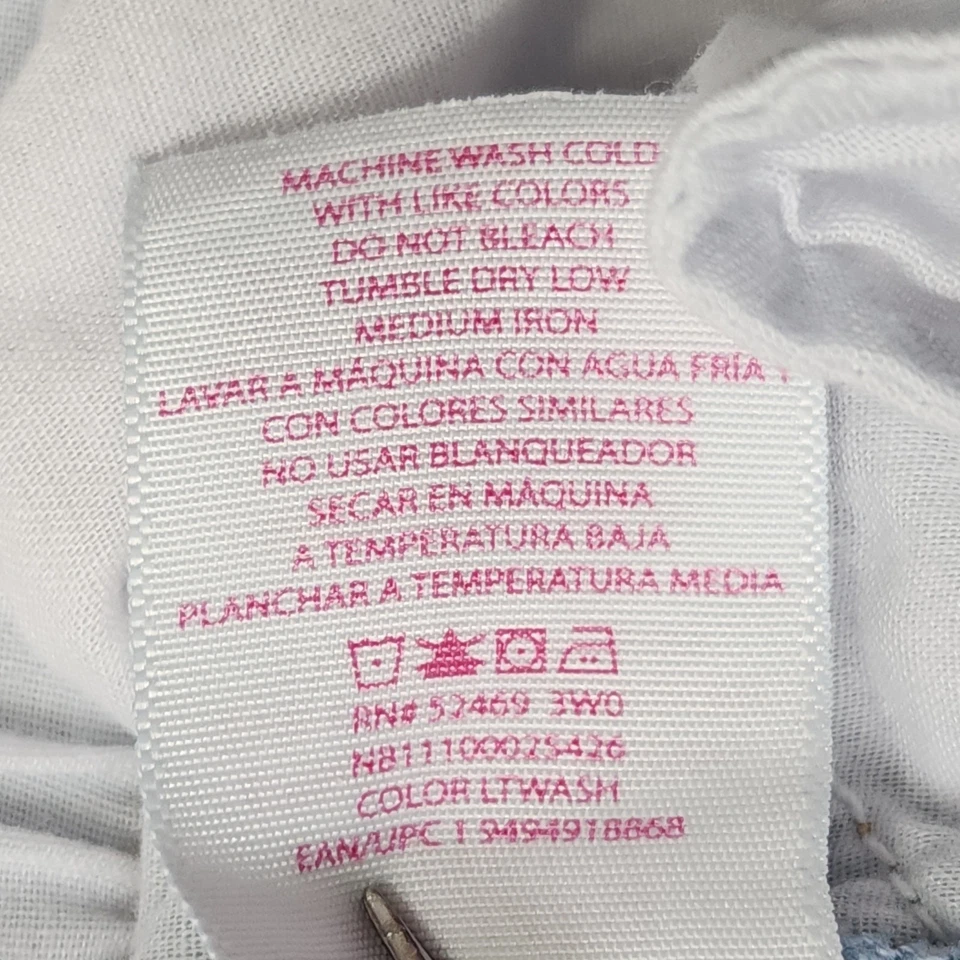 Pantalones Cortos No Boundaries Mujer XXL (19) Juniors Azul Tiro Alto Volantes Cintura Puños Foto 4 de 4