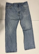 Levi's 517 Bootcut Mens 36 x 30 Blue Jeans