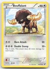 Bouffalant (90) 90/114 Black and White Pokemon TCG LP