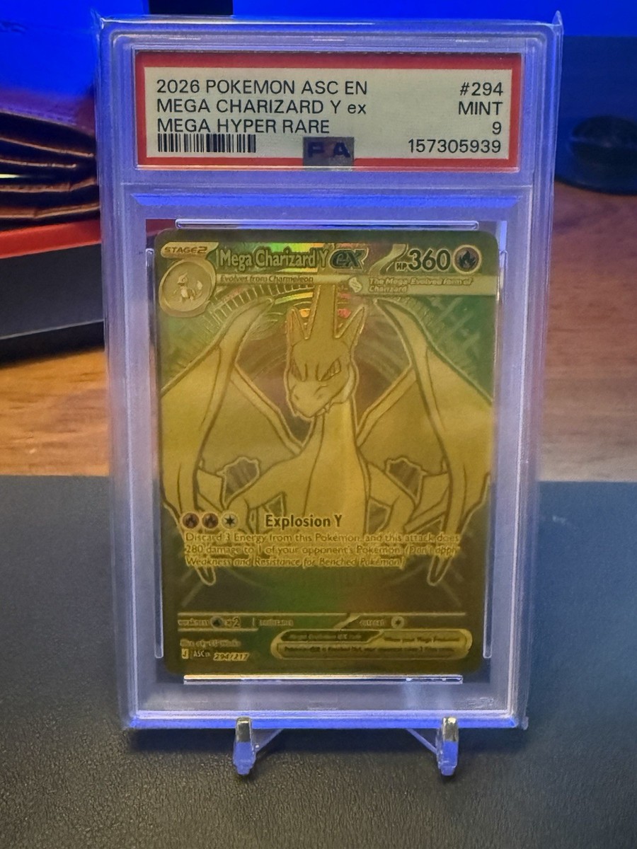 Mega Charizard Y ex 294/217 Me: Ascended Heroes Holo for sale
