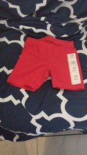 Cat  Jack 12M Red Bike Shorts Unisex Baby Toddler Elastic Waist Knit