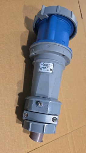 Cooper Female IEC Watertight Connector CD460C9W 60A 250V 3P 4W 