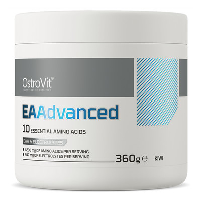 OstroVit EAAdvanced 360g Kiwi EAA BCAA Aminosaeuren Elektrolyte B6 Zuckerfrei DE