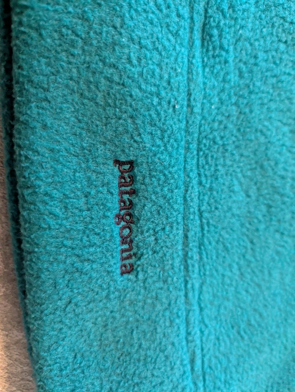 PATAGONIA 90s Vintage Teal Fleece Beanie Winter Outdoor Gorpcore One Size