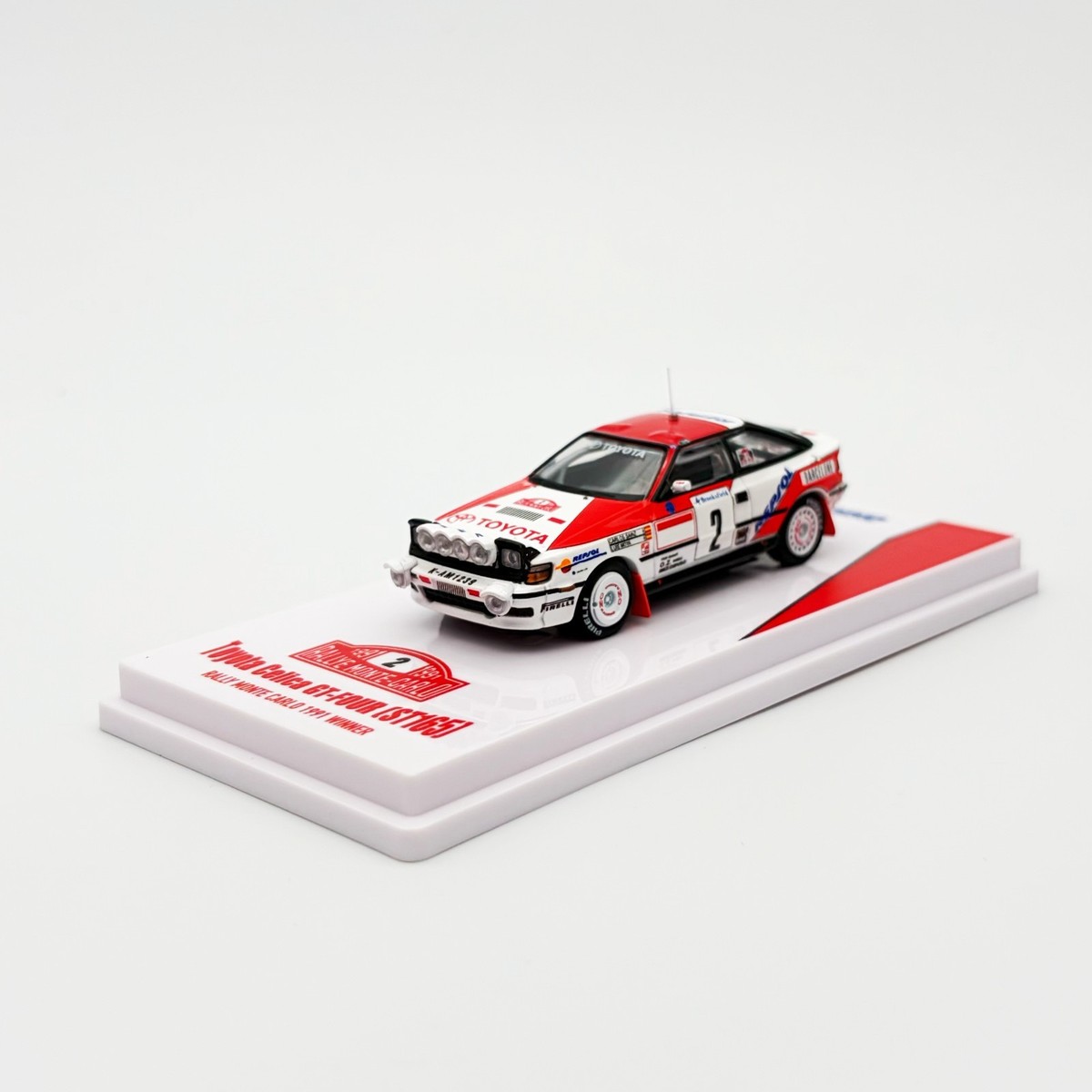 INNO64 1:64 Toyota Celica GT-FOUR ST165 Rally Monte Carlo 1991