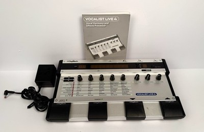 Digitech Vocalist Live 4 Harmony Multi Vocal Effect Processor Pedal!