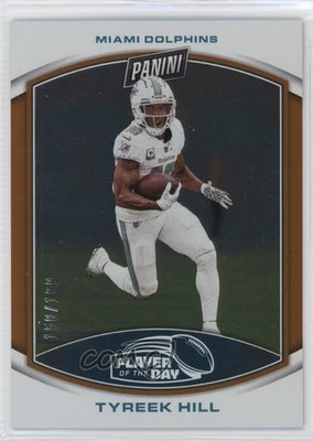 2023 Panini Player of the Day Orange 150/199 Tyreek Hill #11 0nr3