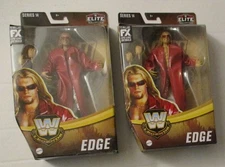 WWE Elite Legends Series 14 Edge Regular & Chase Action Figures NEW Red White
