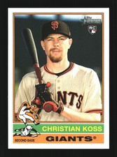 Christian Koss 2025 Topps Heritage #538 RC