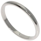 CARTIER  Wedding #58 Ring Platinum PT950  mens [Used]